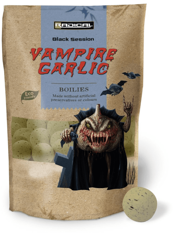 Radical Vampire Garlic Boilies 16 Mm 1 Kg 1 Radical Vampire Garlic Boilies 16 Mm 1 Kg
