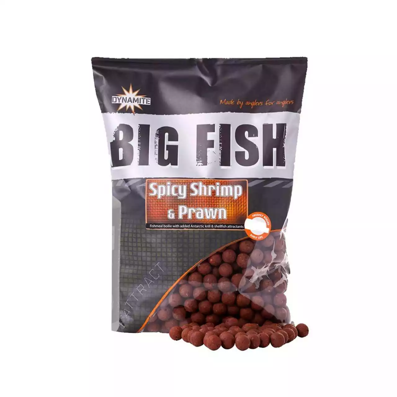 Dynamite Baits Boilies Spicy Shrimp & Prawn 1,8kg 20mm 1 Dynamite Baits Boilies Spicy Shrimp & Prawn 1,8kg 20mm